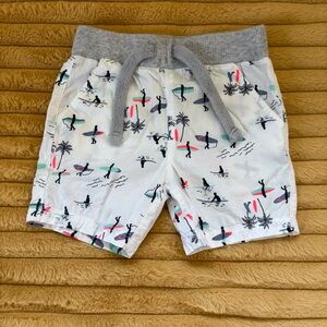 Tucker + Tate Gray and White Playful Print Shorts